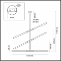 Люстра на штанге 4306/6 Soho Odeon Light (6)