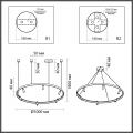 Подвесная люстра 4317/93L Fonda Odeon Light (5)