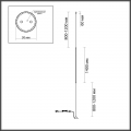 Подвесной торшер 4335/18FL Fillini Odeon Light (5)