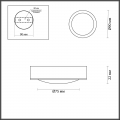 Потолочный светильник Reus 4343/7CL Odeon Light (4)