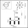 Люстра Perla 4631/17 Odeon Light (6)