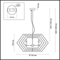 Люстра Stolla 4664/4 Odeon Light (4)