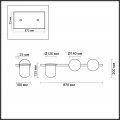 Настенный светильник Flower 4681/2W Odeon Light (5)