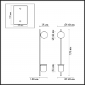 Настенный светильник Flower 4682/1WB Odeon Light (5)