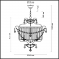 Подвес Sharm 4686/5 Odeon Light (5)