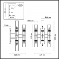 Бра Peka 4690/6W Odeon Light (4)