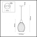 Подвес Storzo 4711/1A Odeon Light (6)