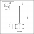 Подвес Binga 4747/1 Odeon Light (6)