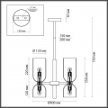 Люстра Orinoco 4798/6 Odeon Light (6)