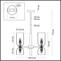 Люстра Orinoco 4798/8 Odeon Light (6)