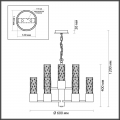 Люстра Sabano 4841/9 Odeon Light (6)