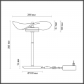 Настольная лампа Fluent 4856/10TL Odeon Light Exclusive (6)