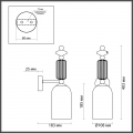 Бра Candy 4861/1W Odeon Light Exclusive (6)