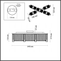 Потолочная люстра 4871/5C Gatsby Odeon Light (6)