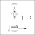 Настольная лампа 4882/1T Bell Odeon Light (6)