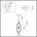 Подвесной светильник 4891/25L Space Odeon Light (6)