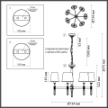 Подвесная люстра 4894/7 London Odeon Light (7)