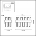 Настенный светильник 4938/1W Merkale Odeon Light (4)