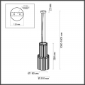 Подвесная люстра 4938/4 Merkale Odeon Light (6)