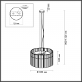 Подвесная люстра 4938/6 Merkale Odeon Light (5)