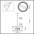 Уличный подвесной светильник 4961/2 Mavret Odeon Light (5)