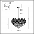 Люстра на штанге 4984/8 Semura Odeon Light (5)