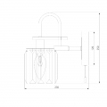 Бра Tenia 70090/1 черный Eurosvet (4)