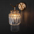 Бра Sevilia 10119/1 золото/прозрачный хрусталь Strotskis Eurosvet (3)