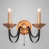 Бра Lazzaro 60098/2 черный Eurosvet