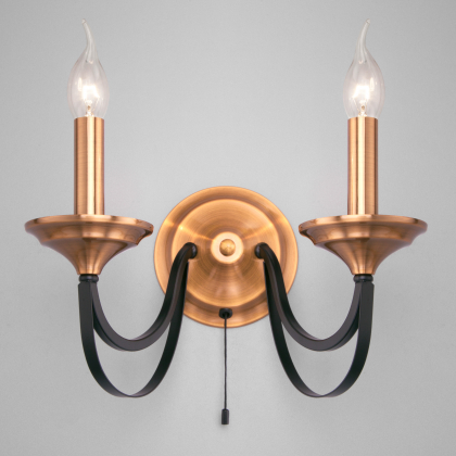 Бра Lazzaro 60098/2 черный Eurosvet