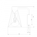 Бра Trappola 70107/1 черный Eurosvet (3)