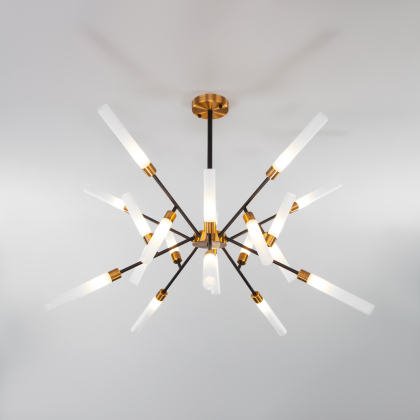 Люстра на штанге Alvin 70120 черный Eurosvet