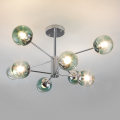 Люстра на штанге Ascot 30166/8 хром Eurosvet (4)