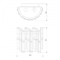 Накладной светильник Zolletta 339/2 Strotskis Bogates (6)