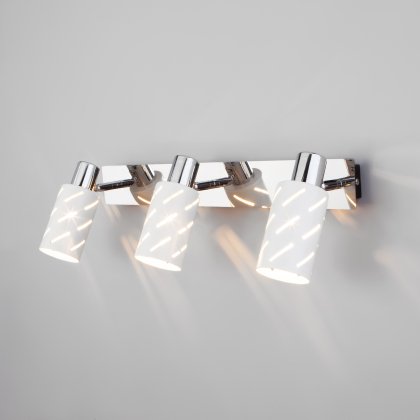 Настенный светильник Fente 20090/3 белый/хром Eurosvet