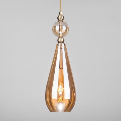 Подвес Ilario 50202/1 янтарный Eurosvet