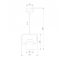 Подвес Oskar 50165/1 LED золото/белый Eurosvet (5)