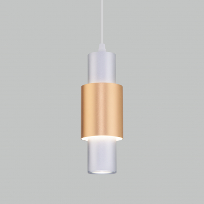 Подвес Bento 50204/1 LED матовое серебро/матовое золото Eurosvet
