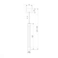 Подвес Strong 50189/1 LED черный/золото Eurosvet (3)