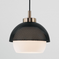 Подвес Nocciola 50106/1 античная бронза/черный Eurosvet