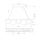 Подвесная люстра Galicia 354/4 Smart Bogates (5)