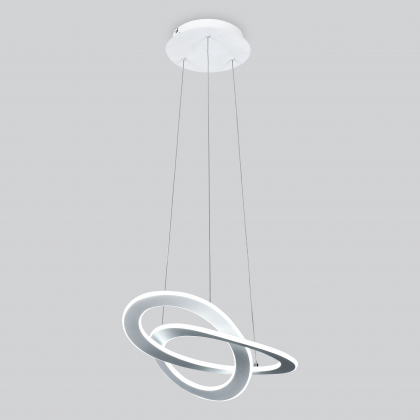 Подвесная люстра Onde 90217/1 белый Smart Eurosvet