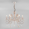 Подвесная люстра Galatea 10009/6 золото с белым Eurosvet