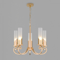 Подвесная люстра Banci 60117/5 золото Eurosvet