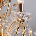 Подвесная люстра Collana 10096/8 золото/прозрачный хрусталь Strotskis Eurosvet (4)