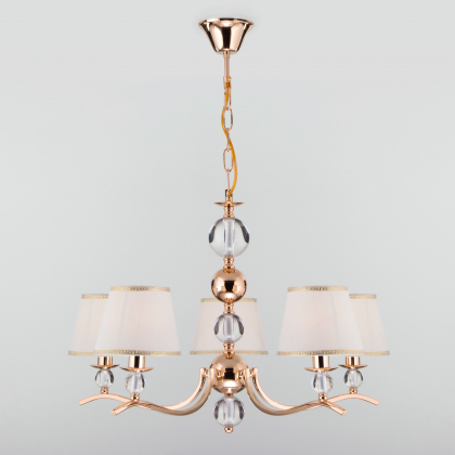 Подвесная люстра Sortino 60097/5 золото Eurosvet