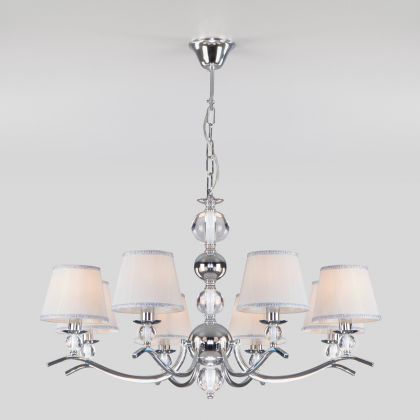 Подвесная люстра Sortino 60097/8 хром Eurosvet