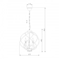 Подвесная люстра Sorrel 60105/3 черный Eurosvet (5)