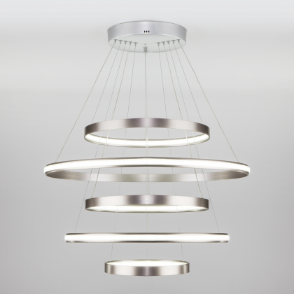 Подвесной светильник Olympia 90179/5 сатин-никель Eurosvet