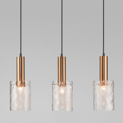 Подвесной светильник Asti 50177/3 черный/бронза Eurosvet